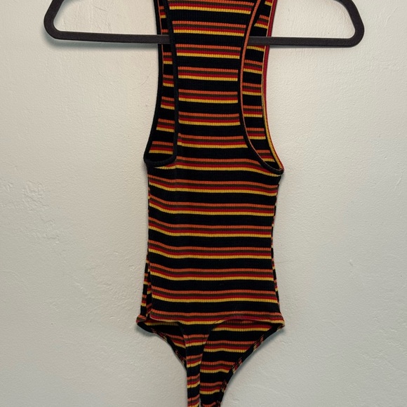 Free People Intimately Striped Bodysuit | Size S - Picture 2 of 3